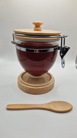 Biolevita Wooden Ritual Jar view 3